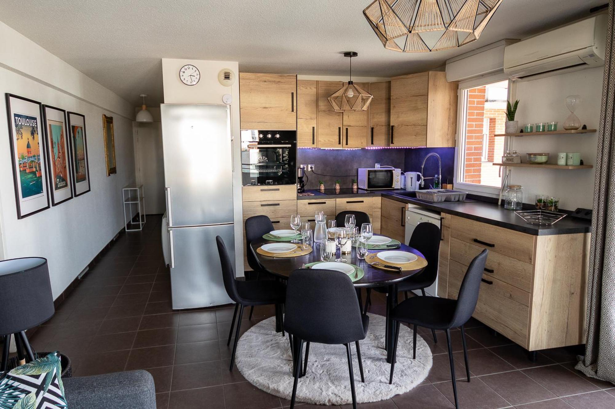 Chouette , Un Logement T3 Cozy Tout Proche Du Metro Et Parking Prive A Disposition Toulouse Exteriör bild