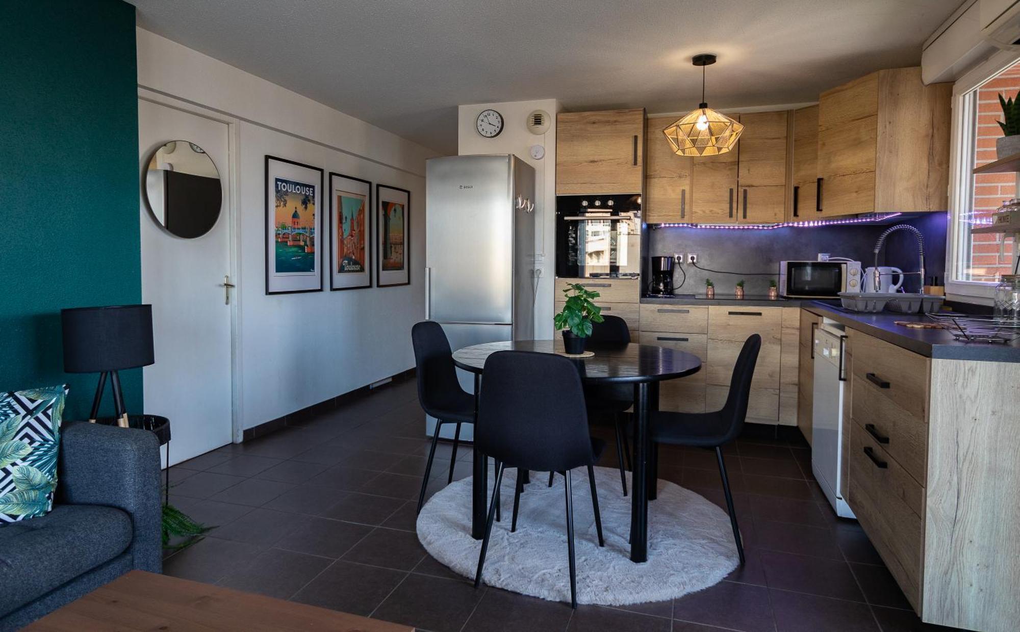 Chouette , Un Logement T3 Cozy Tout Proche Du Metro Et Parking Prive A Disposition Toulouse Exteriör bild